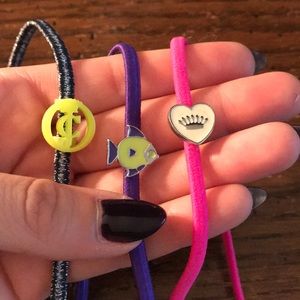 Set of 3 Juicy Couture stretchy headbands